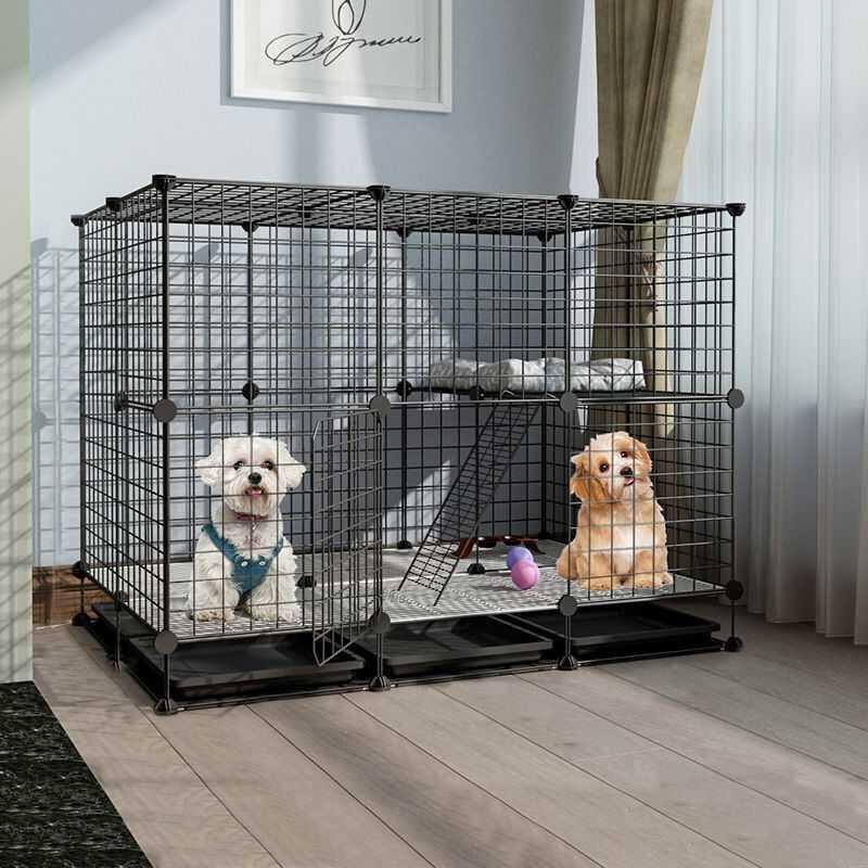 Tấm ghép chuồng quây cho thú cưng chó mèo