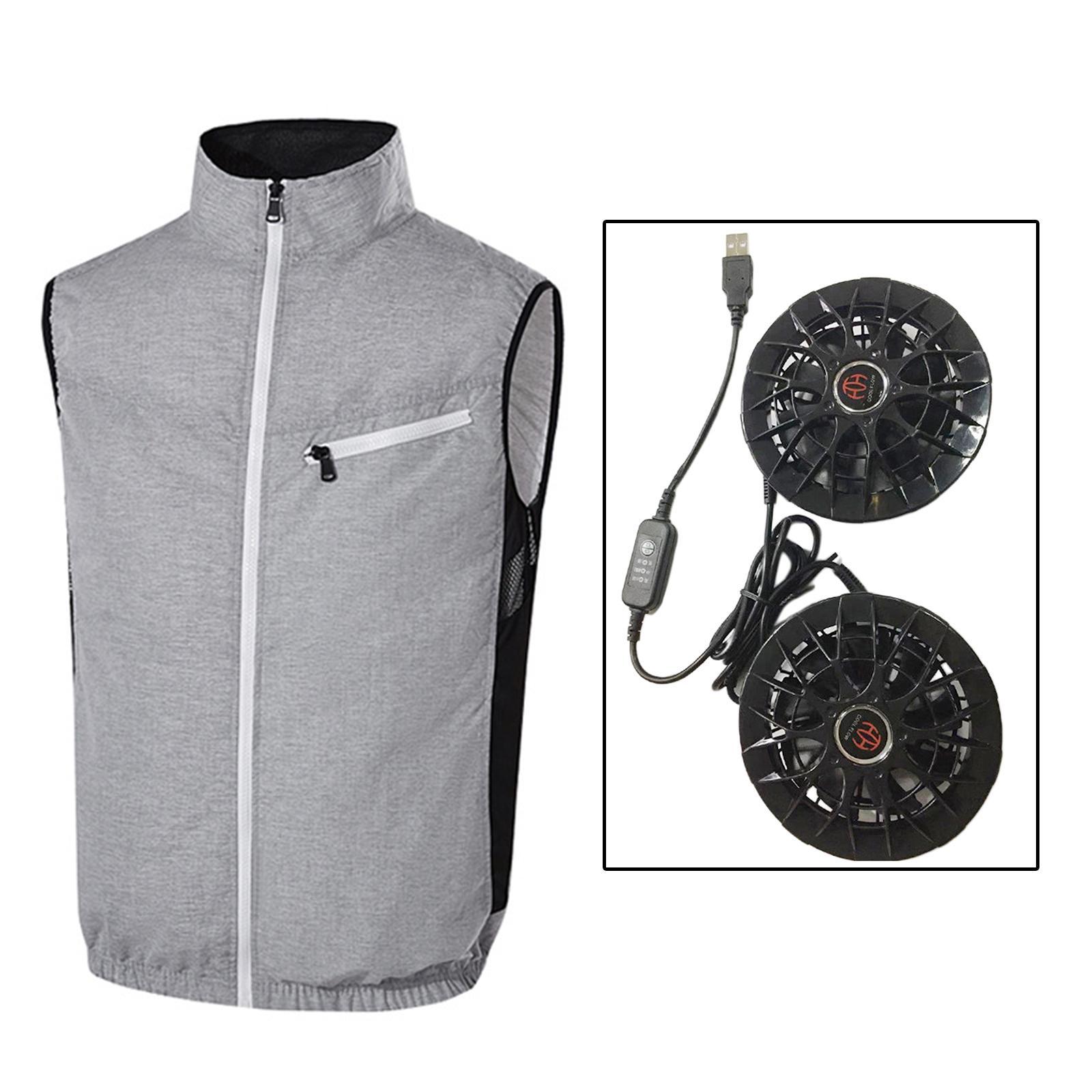 Cooling Clothing Men Women Fan Cold Vest Comfortable for Outdoor