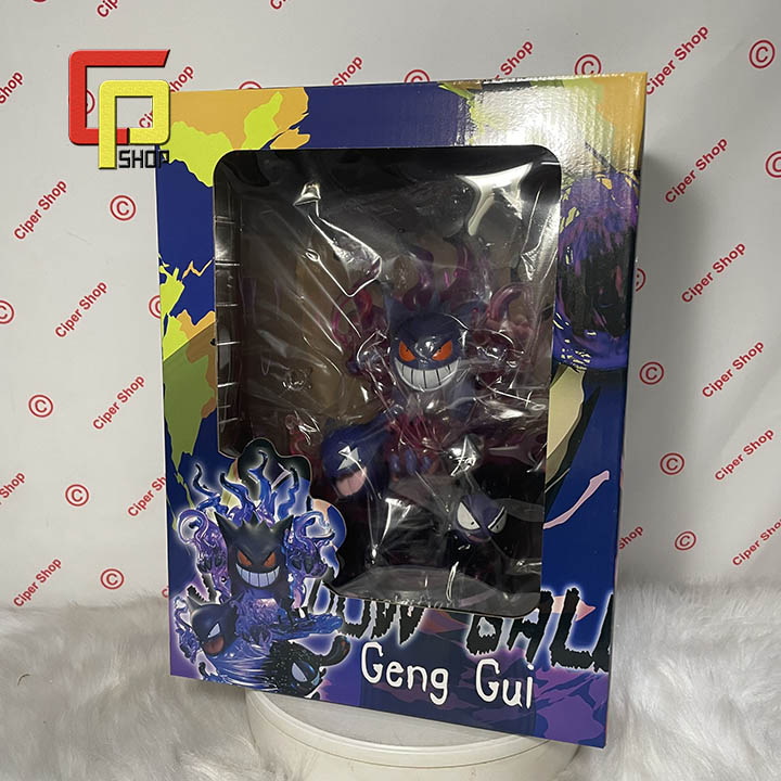 Mô hình Gengar Pokemon - Có Đèn Led - Figure Gengar Pokemon