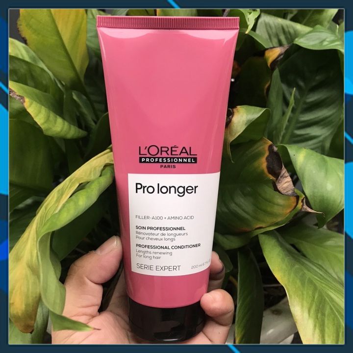 DẦU XẢ L'OREAL SERIE EXPERT PRO LONGER PROFESSIONAL CONDITIONER LÀM DÀI GIẢM ĐỨT GÃY TÓC 200ML