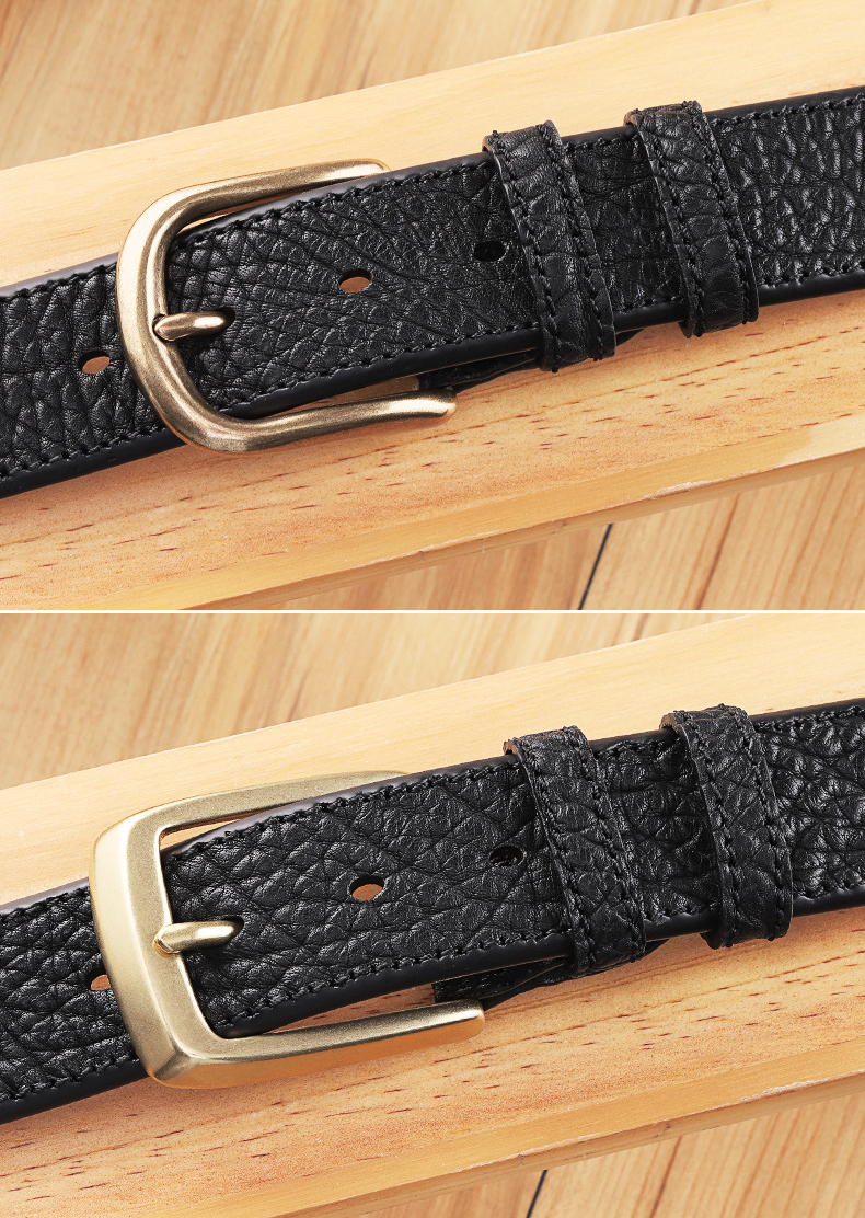 Thắt lưng nam DA BÒ THẬT - BEE GEE N8042