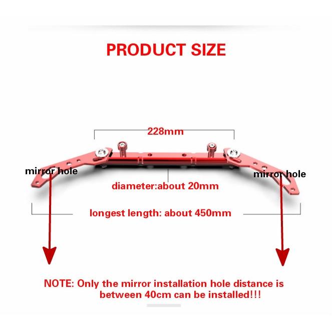 Dụng cụ cân bằng cho gương chiếu hậu xe máy