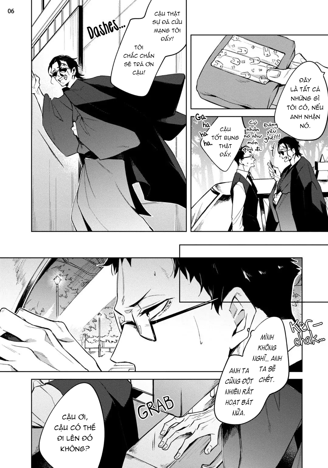 tên giang hồ tôi cứu để mắt tới tôi?! chapter 1 6