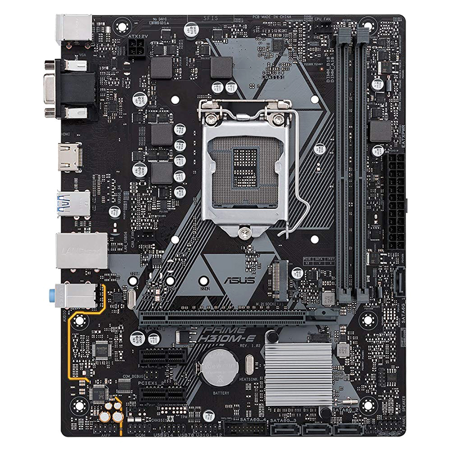 Bo Mạch Chủ Mainboard Asus H310M-E Prime - Hàng Chính Hãng