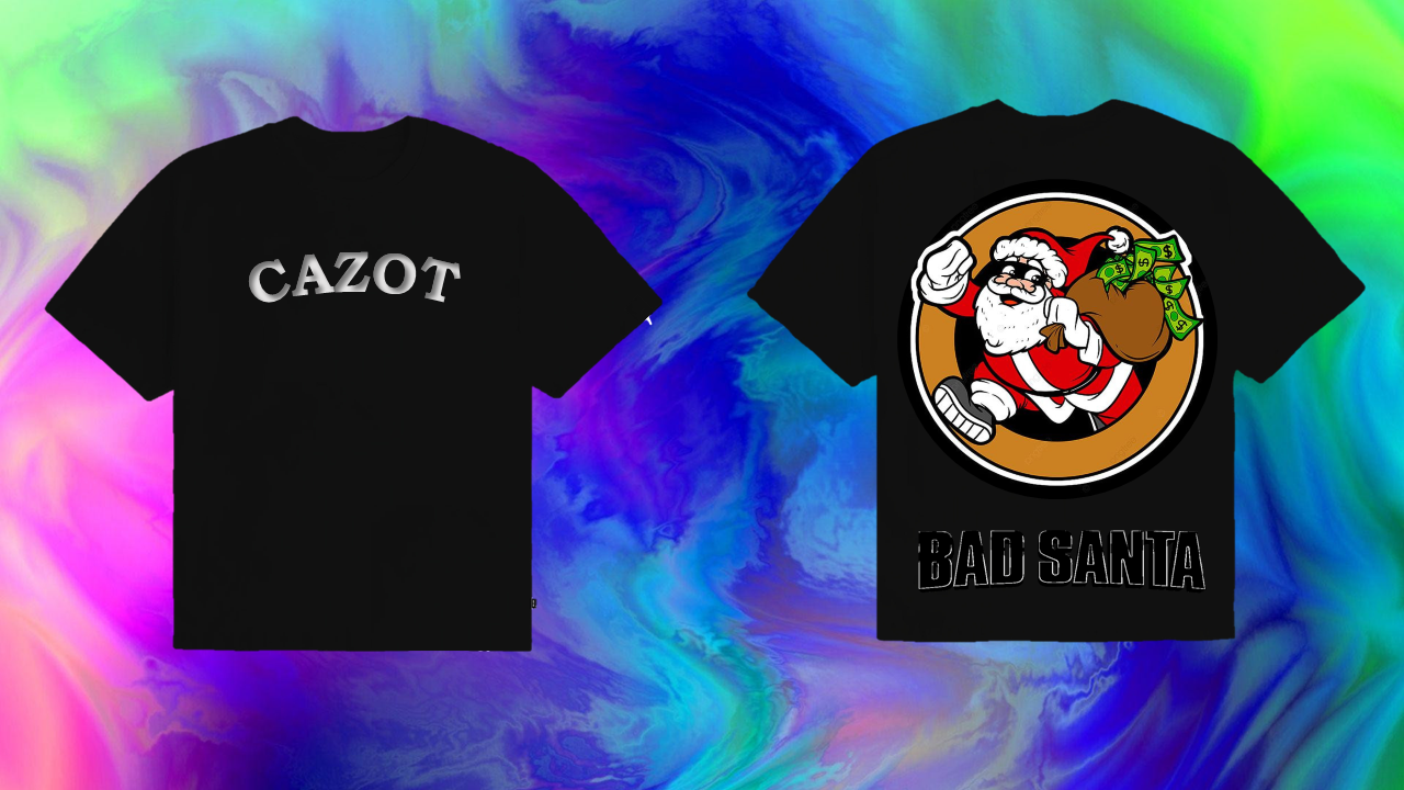  Áo thun CaZot Bad Santa