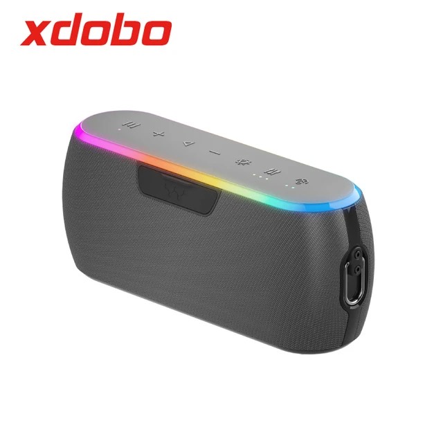 Loa Bluetooth 5.3 Xdobo X8 III Công Suất 60W Loa di động Tích Hợp Power Bank Chống Nước IPX7 Hỗ Trợ Thẻ TF, DSP, TWS, Dải Led RGB - Hàng chính hãng