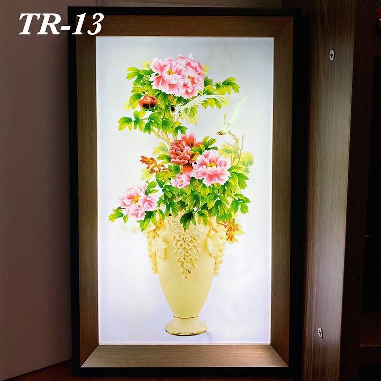 Đèn tranh LED kiểu dáng độc đáo trang trí nhà cửa cao cấp với 3 chế độ ánh sáng .