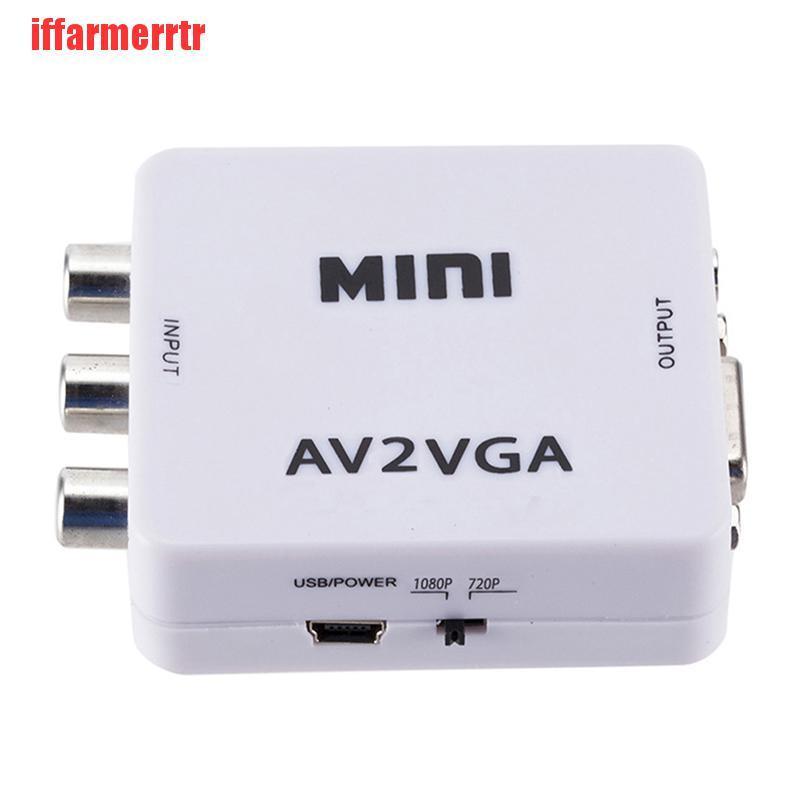 Bộ Chuyển Đổi Video Av Rca Sang Vga Hd 1080p