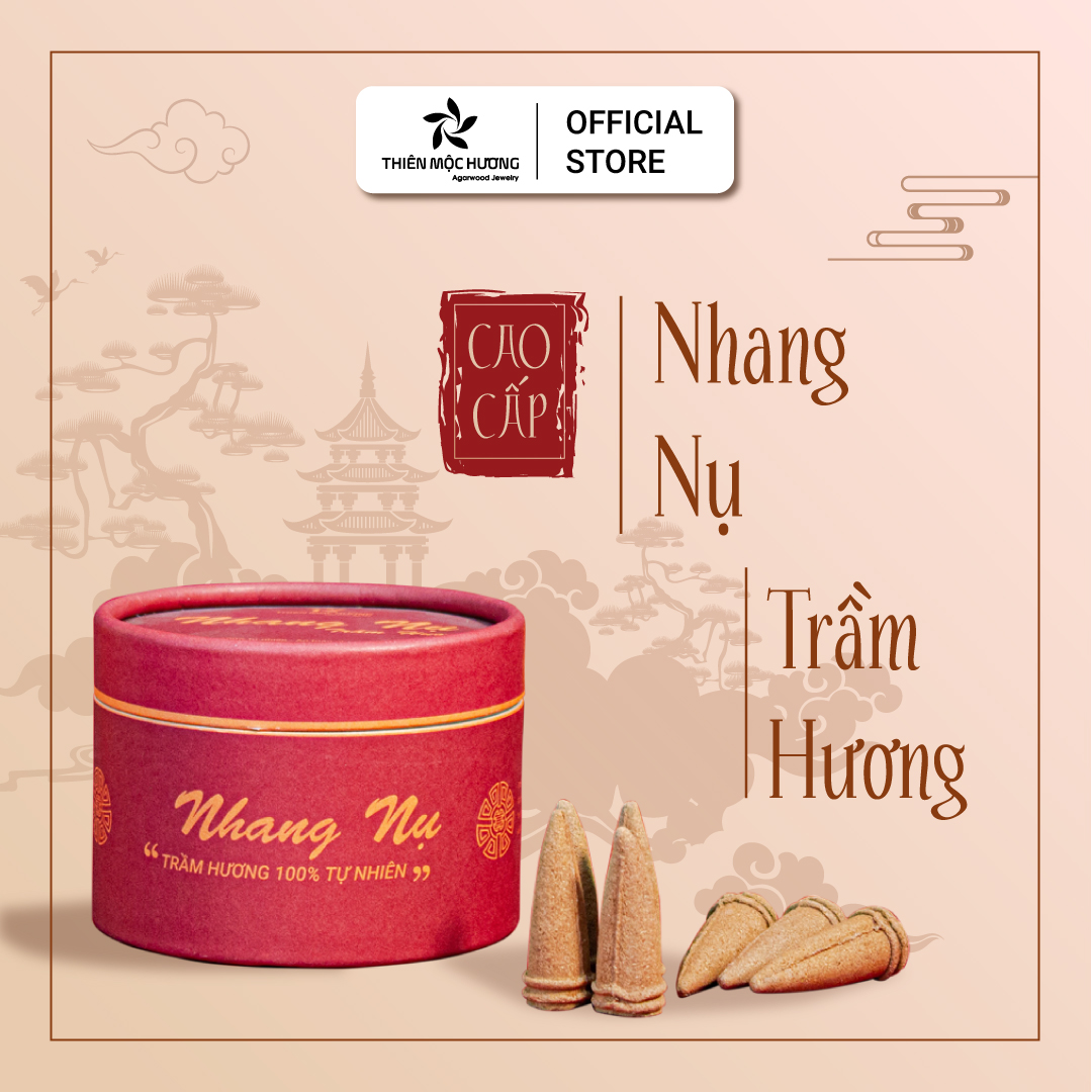 Mua nhang nụ tặng thác khói - Nhang Nụ Trầm Hương Cao Cấp - 16 năm - Mùi hương thơm ngọt, an toàn cho phòng điều hòa - Thiên Mộc Hương