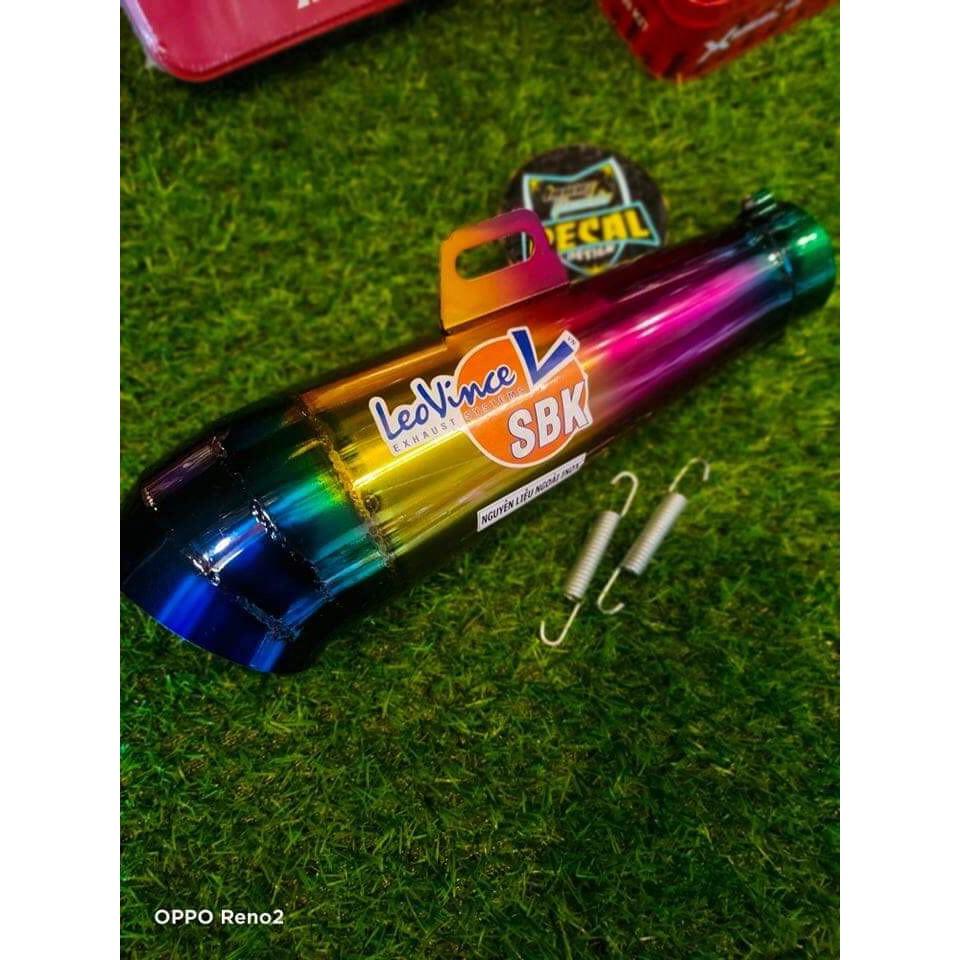 Pô LEOVINCE kèn 7 màu lắp full cổ cho exciter 135 ...