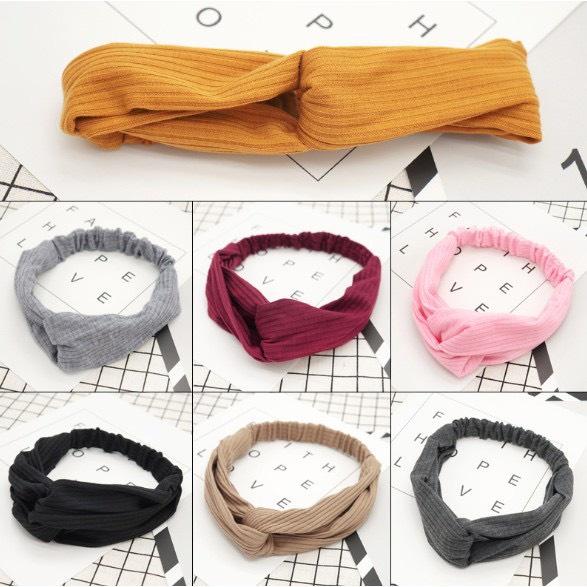 Băng đô vải nhung mềm – TURBAN thời trang