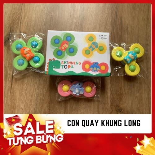 Set 3 Con Quay Đồ Chơi Dán Tường Cho Bé