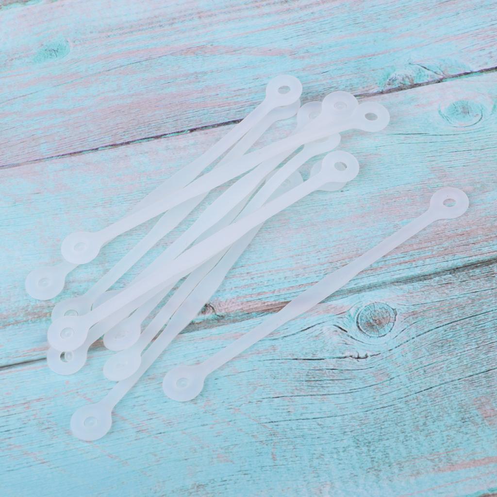 2x 10 Pieces Tennis Squash Racket Vibration Damper Shock Absorber Strips