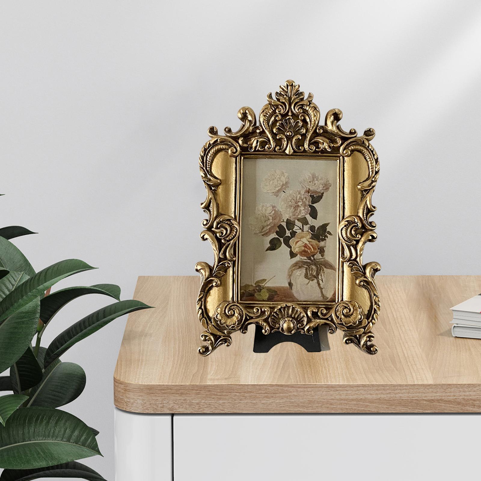 Vintage Style Photo Frame Display Holder Stand Picture Frame for Bedroom