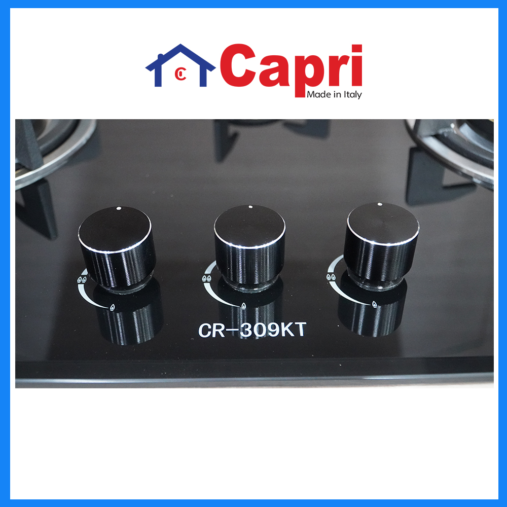 Bếp gas âm 3 vùng nấu Capri CR-309KT | Hàng chính hãng | Tiết kiệm gas