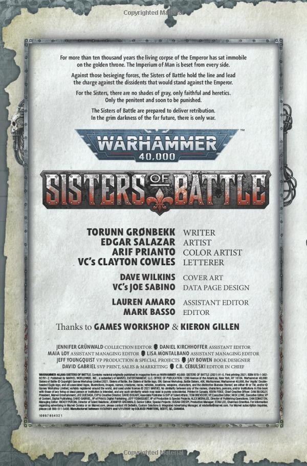 Warhammer 40,000: Sisters Of Battle