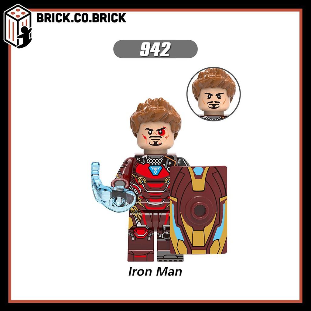 Xếp hình Nhân vật Đồ Chơi Bucky Siêu Anh Hùng minifig Super Hero Groot Vision Wong Falcon X0217 - X-942