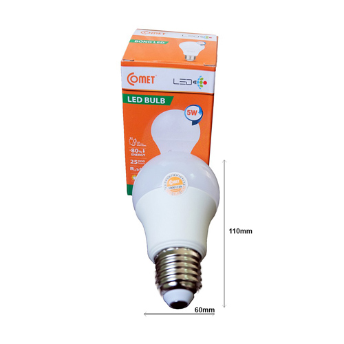 Bộ Bóng Led Bulb Comet 5W CB01F005