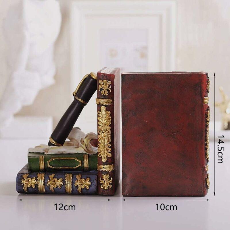 Tidy Bookends - Quà tặng DVD của văn phòng cổ điển nặng (Bút và Băng mực, 6,3 x 6 x 4 inch)