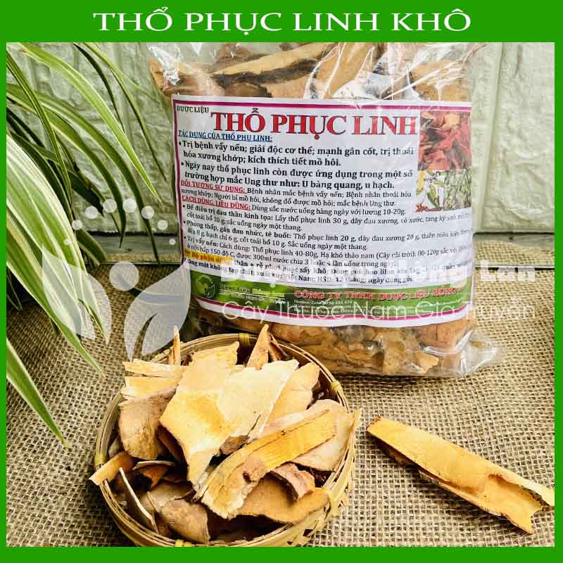 Củ Thổ phục linh khô sạch đóng gói 1kg