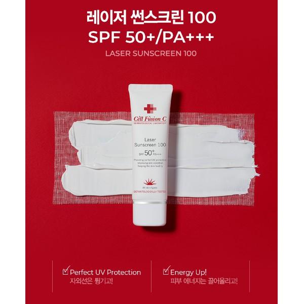 Kem Chống Nắng Céll Fùsion C Cho Da Sau Laser 50ml Laser Sunscreen 100 SPF50+ PA+++