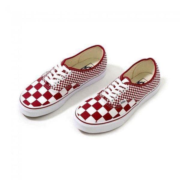 Giày Sneaker Vans Unisex màu đỏ caro - Vans Authentic Mix Checkr - VN0A38EMVK5