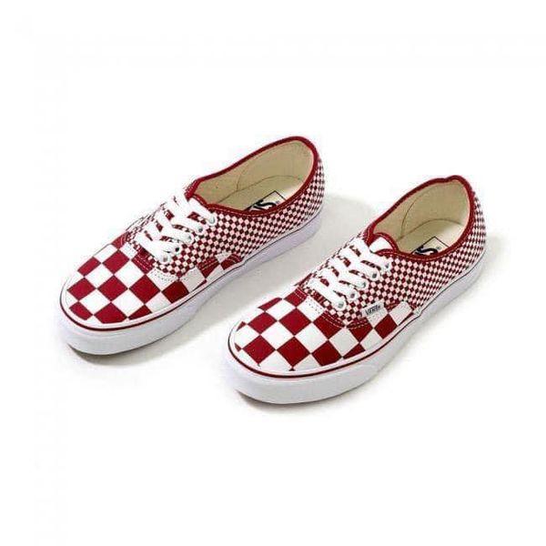 Giày Sneaker Vans Unisex màu đỏ caro - Vans Authentic Mix Checkr - VN0A38EMVK5