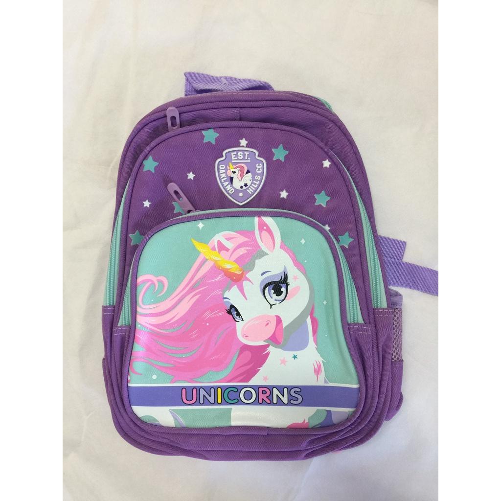 Balo học sinh 3 ngăn khủng long và unicorn cho các bé