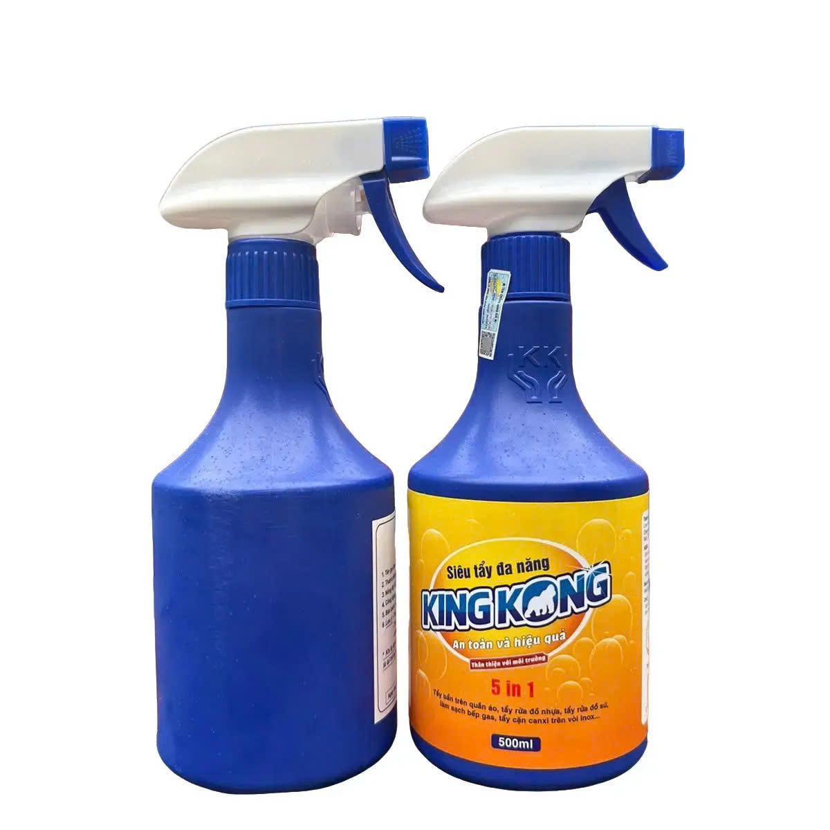 Cặp 2 Chai Tẩy Đa Năng KingKong, Tẩy Ố Mốc Ố Vàng, Làm Sạch Dầu Mỡ, Xoong Nồi, Đồ Nhựa, Toilet Hiệu Quả