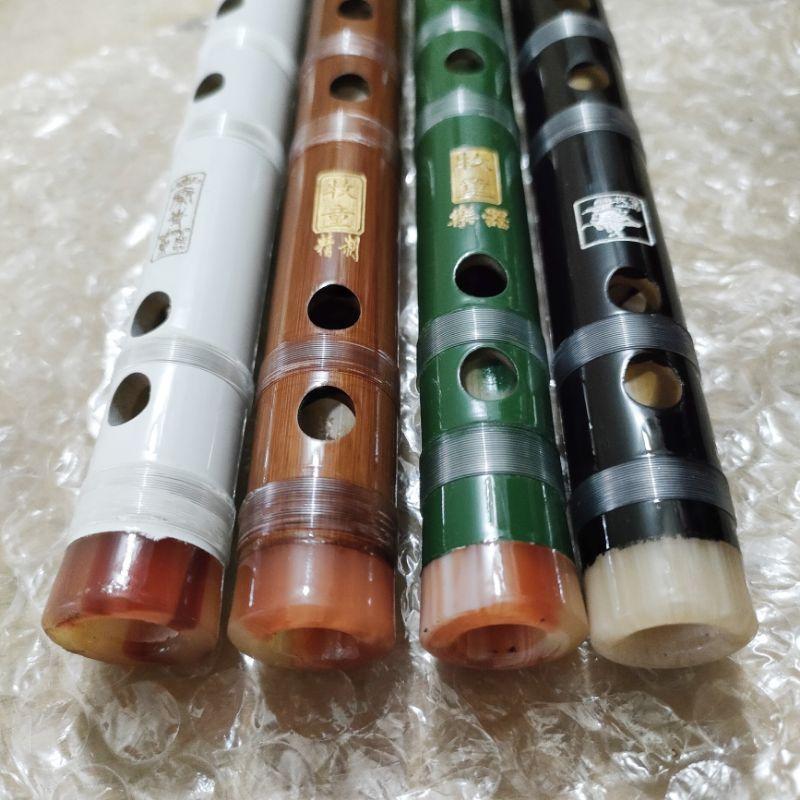 Sáo Dizi đen khớp inox Cao Cấp