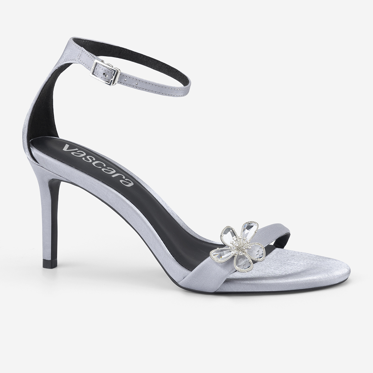 Vascara Giày Sandals Nhấn Chi Tiết Hoa Đính Đá - SDN 0821