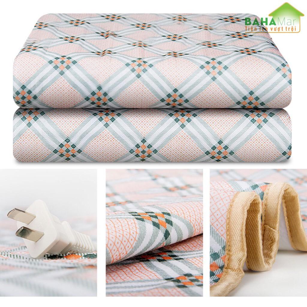 ĐỆM ĐIỆN ĐIỀU NHIỆT GIỮ ẤM MÙA ĐÔNG, HÚT ẨM THÔNG MINH TỰ NGẮT 170cm x 180cm "BAHAMAR" cho mùa đông không còn lạnh giá
