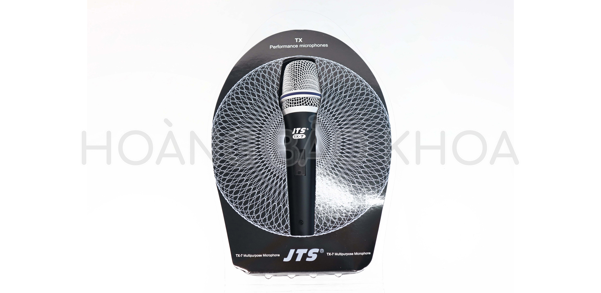 TX-7 Microphones Cầm Tay Dynamic Kèm 4.5m Dây JTS - HÀNG CHÍNH HÃNG