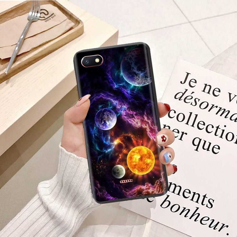 Ốp lưng dành cho điện thoại Xiaomi Mi A2 Lite Viền dẻo TPU hình Dải Ngân Hà