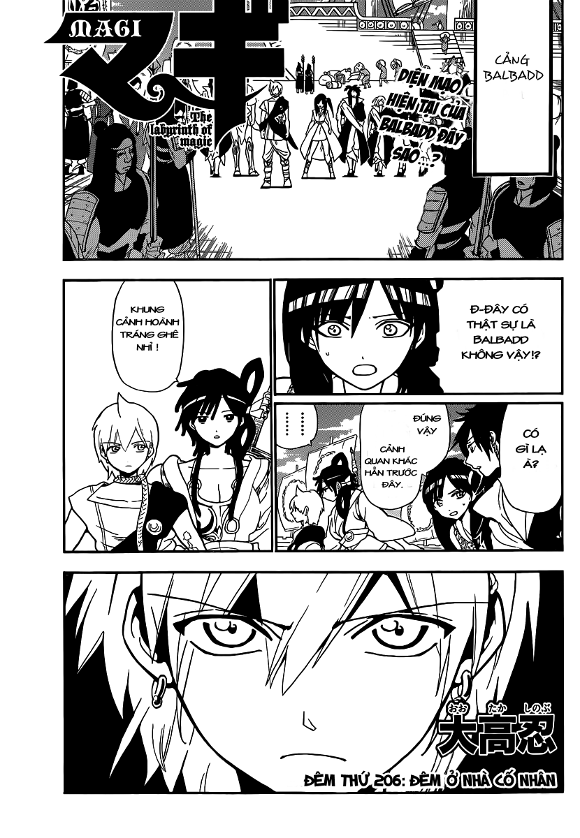 magi - the labyrinth of magic chapter 206 1
