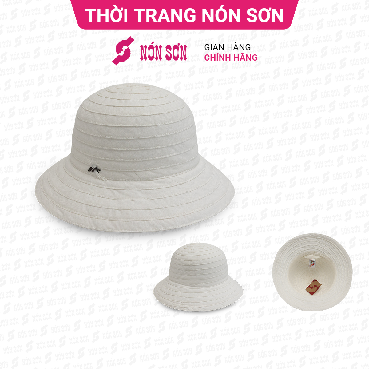 ƯU ĐÃI - Mũ vành thời trang NÓN SƠN chính hãng XH003-39A-TR1