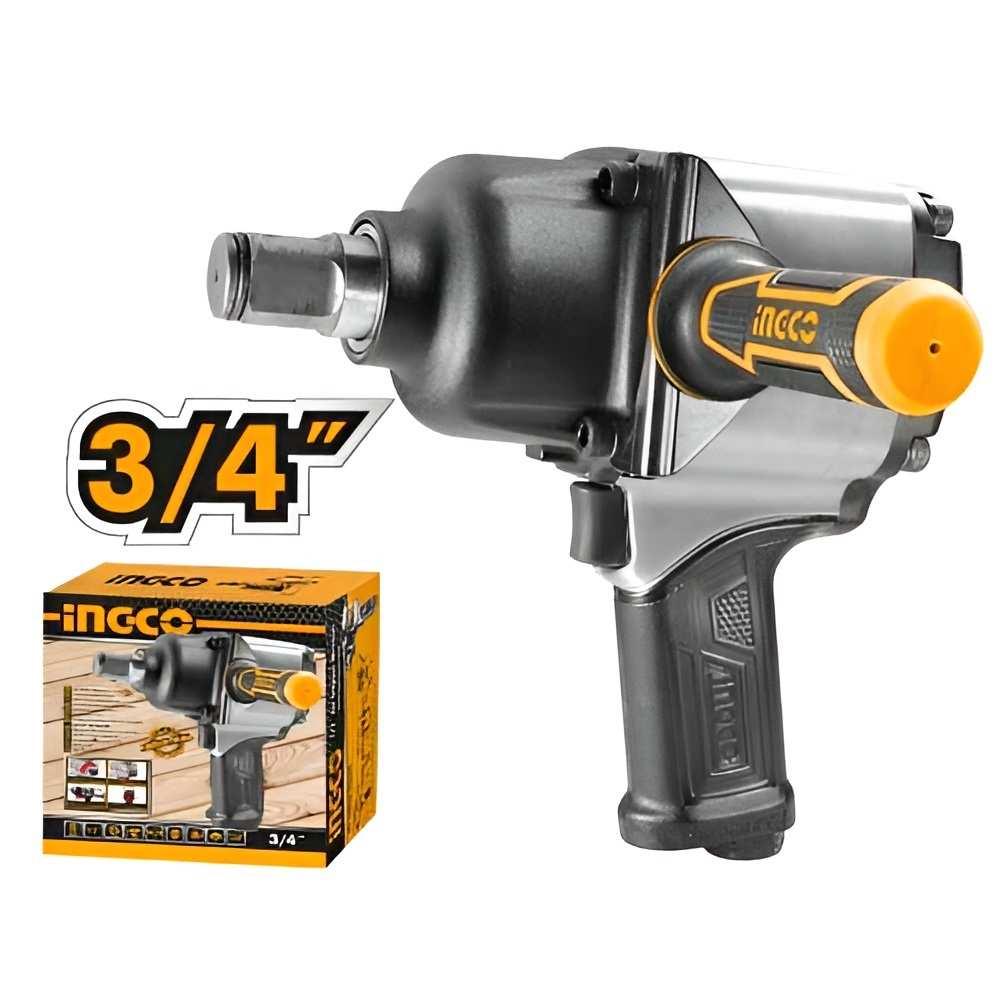 MÁY VẶN BU LÔNG DÙNG KHÍ 3/4" 3BAR INGCO AIW341302 - HÀNG CHÍNH HÃNG