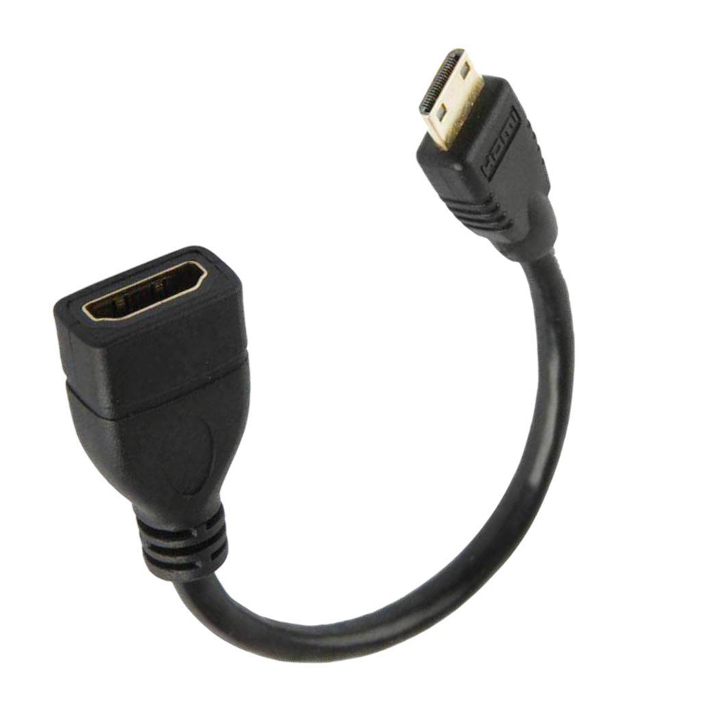 6.7" Mini   Male to Female Adapter Extension Cable for Laptop TV DVD