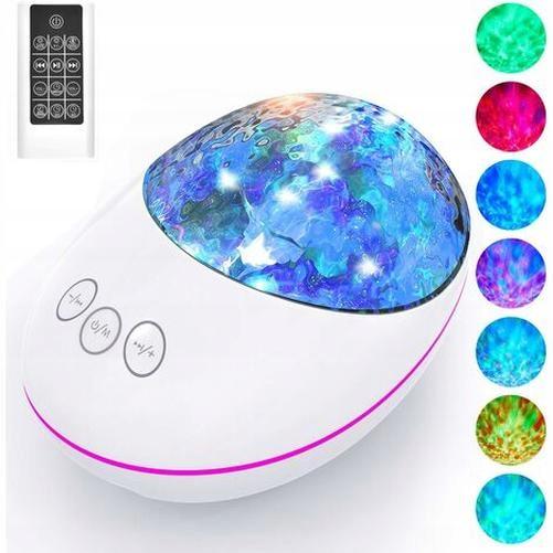Máy chiếu Star, 8 chế độ LED Star Projector Light, chiếu sáng thiên văn có thể điều chỉnh độ sáng với loa Bluetooth, điều khiển từ xa, hẹn giờ trẻ em dành cho người lớn