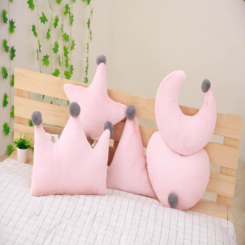 Ngôi Sao Mềm Trang Trí Ném Gối Sofa Phòng Khách Đệm Lưng Trẻ Em Trang Trí Phòng Dễ Thương Cho Bé Giấc Ngủ Bình Định Đồ Chơi Nhồi Bông Sang Trọng búp Bê