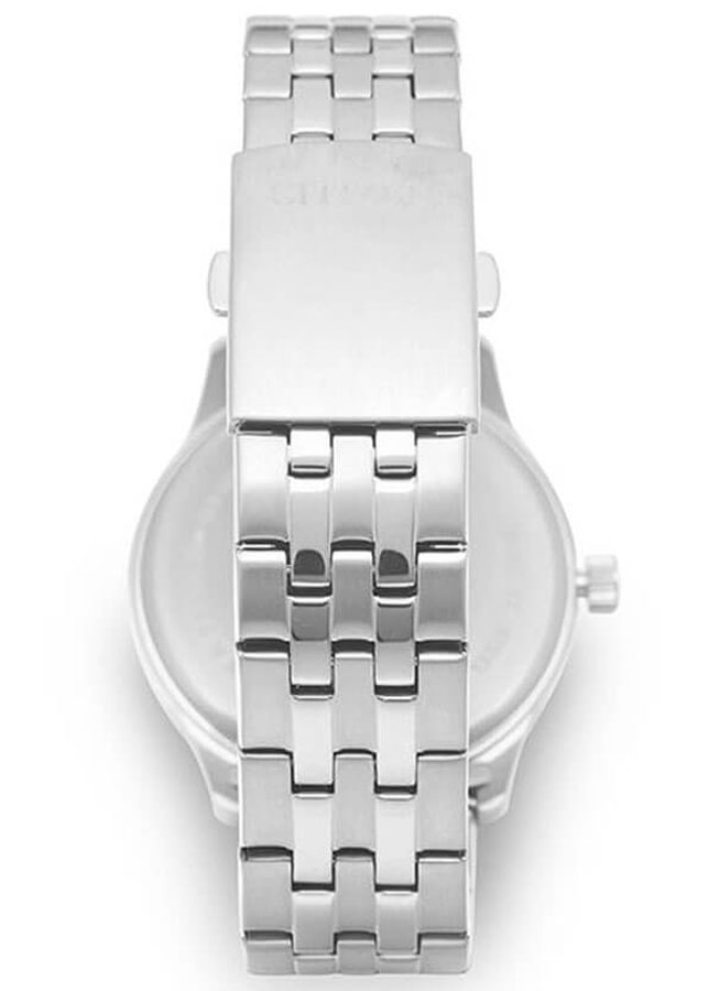 Đồng Hồ Nam Citizen Pin BI1050-81A - Dây Kim Loại - Kính Khoáng - Mặt Trắng