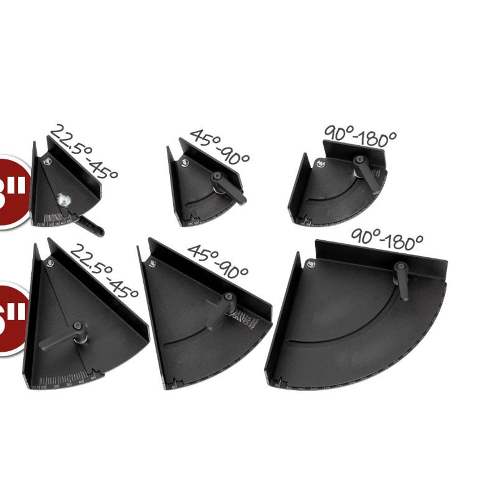 Iron Angle Clamps Rule Miter Gauge Angle Measuring Ruler Carpenter Tool