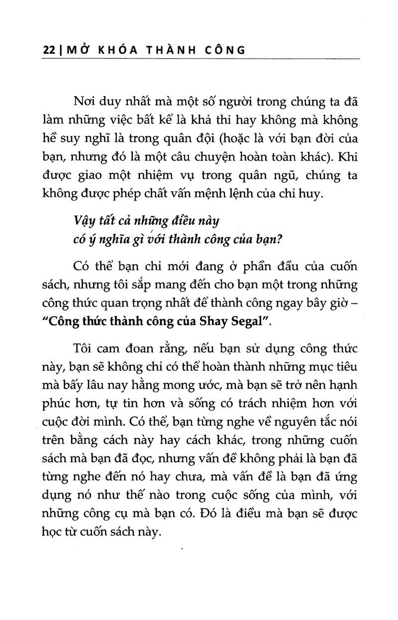 Mở Khóa Thành Công - Bí Quyết Để Luôn Tràn Đầy Động Lực Và Tự Tin Nhằm Đạt Được Thành Công Bạn Mơ Ước