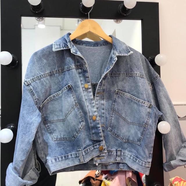Áo Khoác Jeans Nữ Freesize hottrend 2019 hàng đẹp chuẩn shop