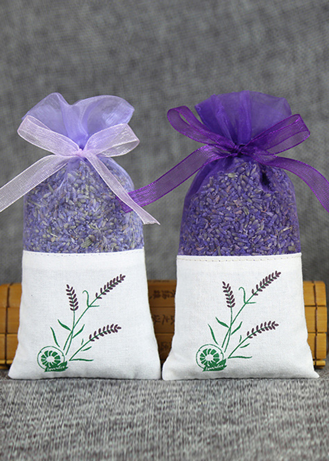 Túi Thơm Hoa Oải Hương | Túi Thơm Lavender Pháp | Túi Thơm Để Phòng - Hàng Nhập Khẩu