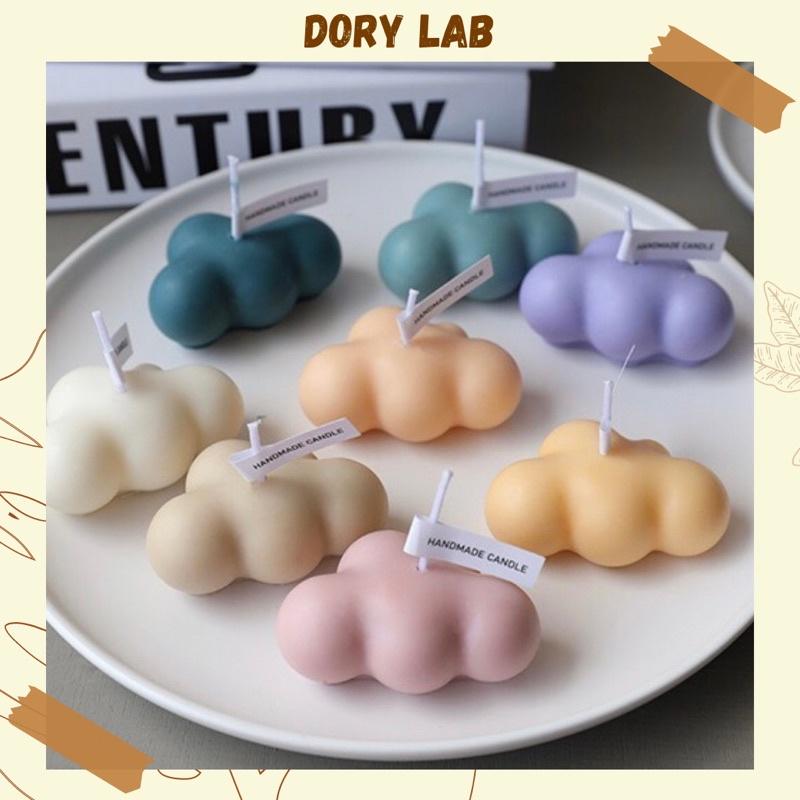 Nến Thơm Hình Đám Mây Handmade Không Khói, Cloudy Candles, Phụ Kiện Decor Chụp Ảnh - Dory Lab