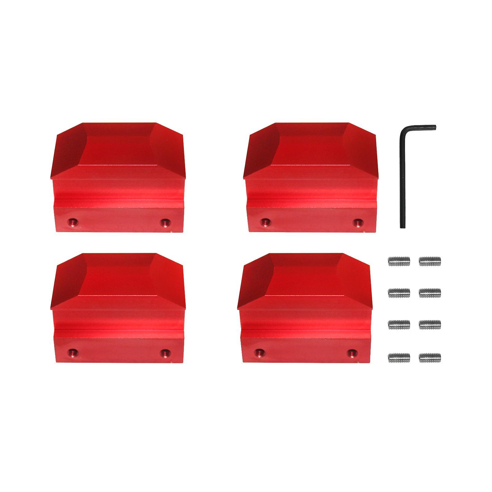 Jack Lift Pad, , Premium, Replaces, Durable Aluminum Alloy Spare Parts High Performance Red Lifting Pads for The