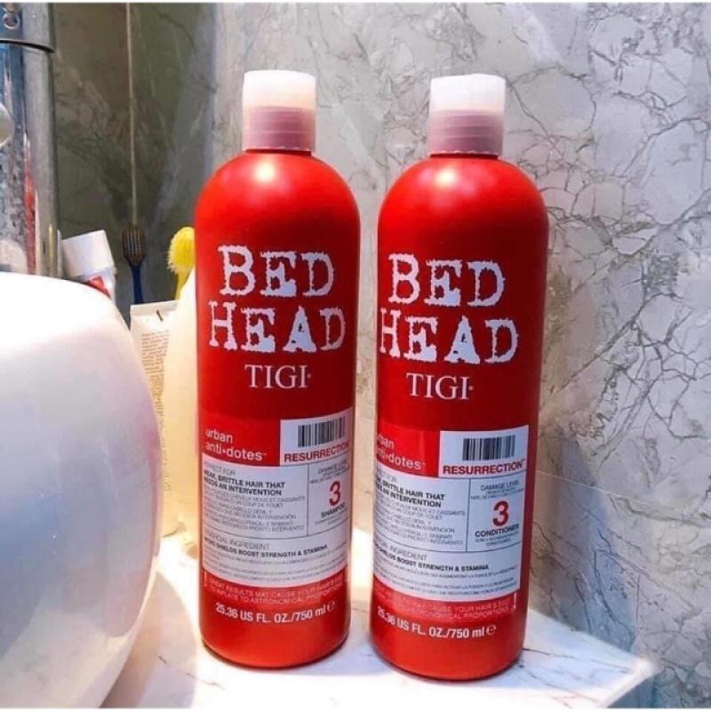 Bộ Dầu Gội - Xả TiGi Bed Head Đỏ Phục Hồi Hư Tổn