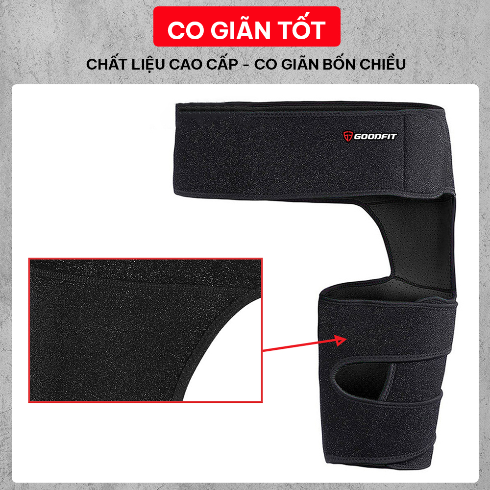 Đai bảo vệ đùi, bảo vệ khung chậu, bảo vệ khớp háng GoodFit GF501T