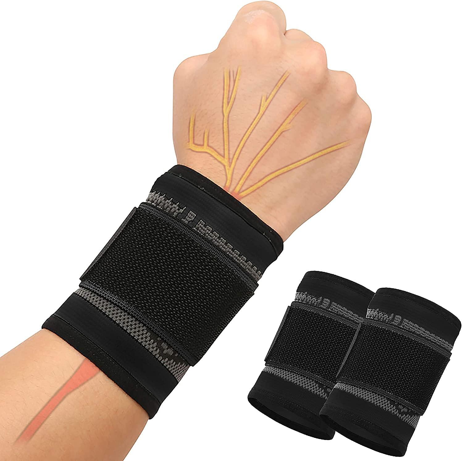 Mand khớp, băng đeo tay, dây đeo cổ tay, dây tay, phải và trái, băng đeo tay với dây buộc khóa cổ, hội chứng ống cổ tay cổ tay